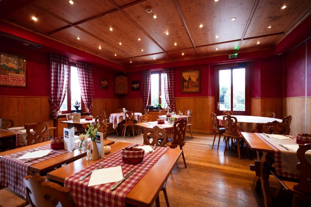 Restaurace v ubytování Le Rosenmeer - Hotel Restaurant, au coeur de la route des vins d'Alsace
