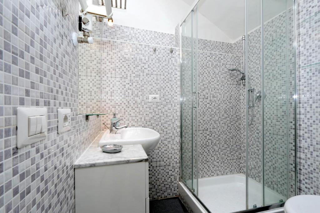 Kúpeľňa v ubytovaní Relax Chiavari House