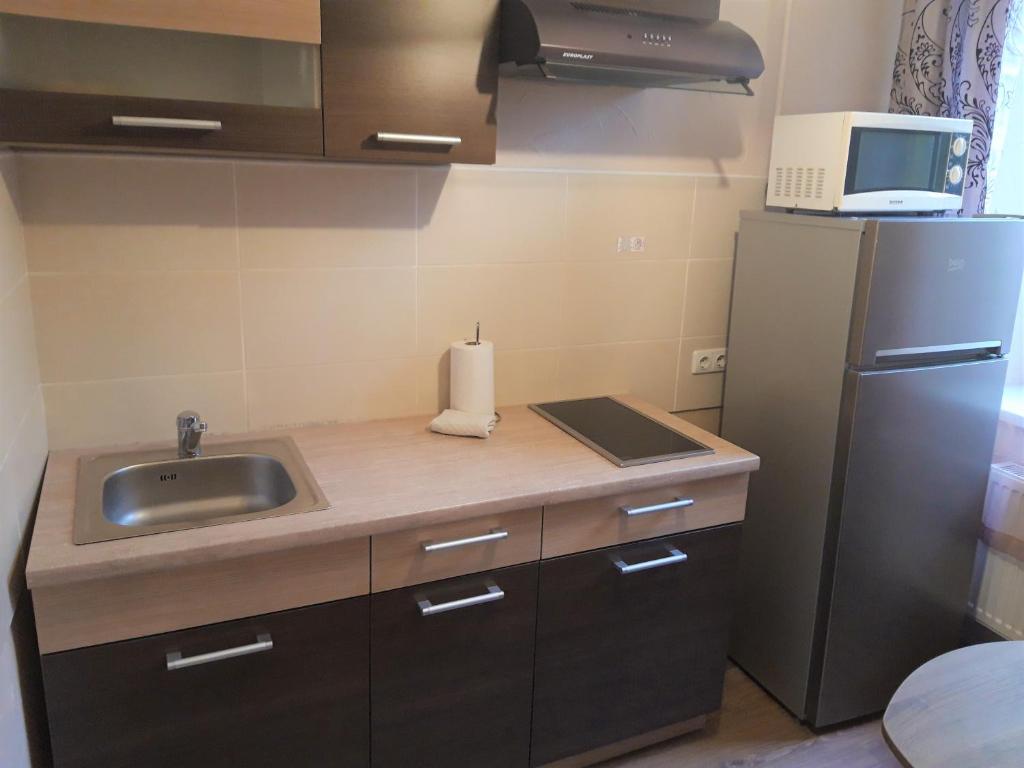 Sweet Apartments的厨房或小厨房