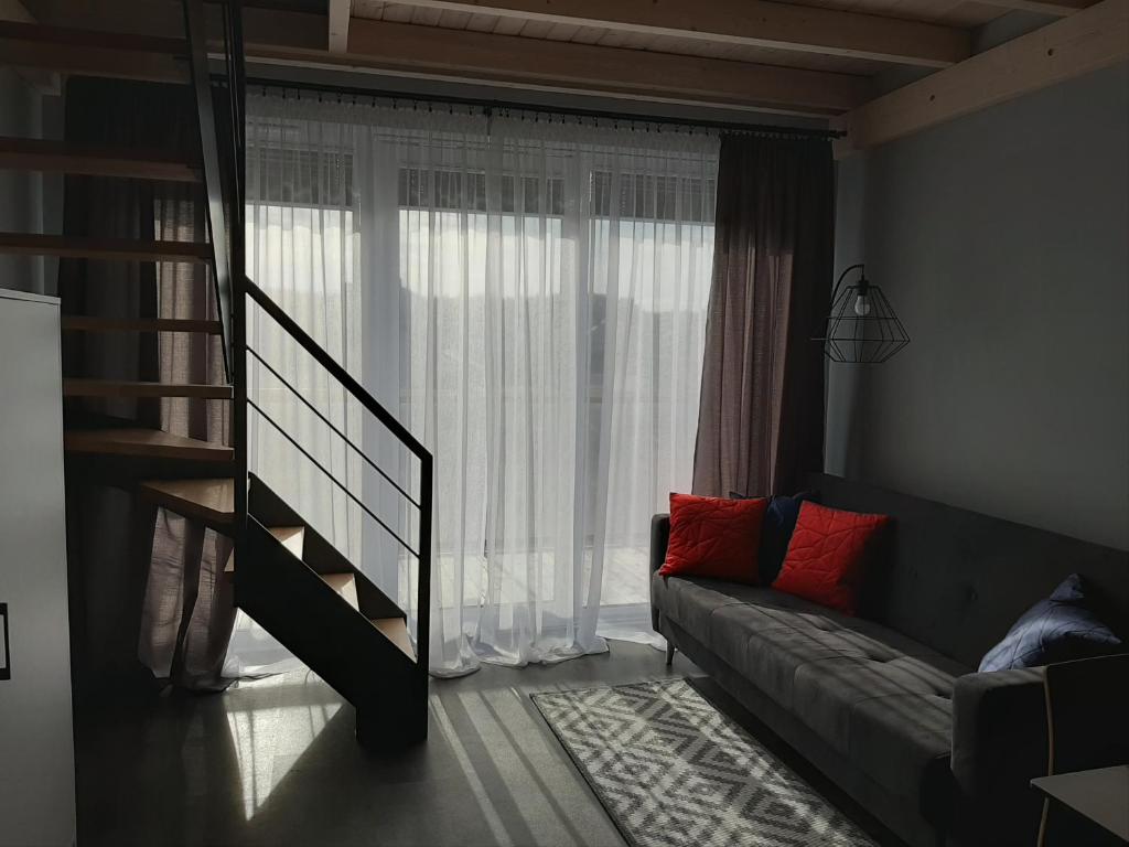 Posezení v ubytování Apartament Fala