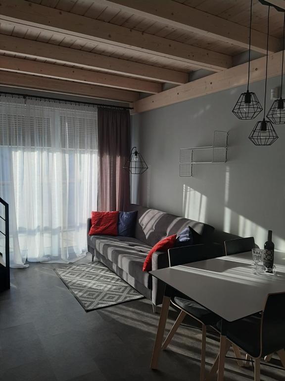 Posezení v ubytování Apartament Fala
