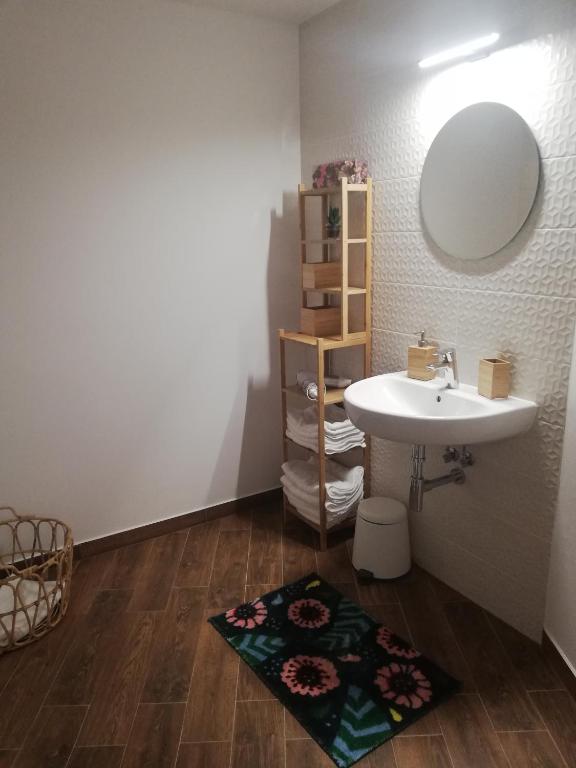Kúpeľňa v ubytovaní Apartment MyMara No3