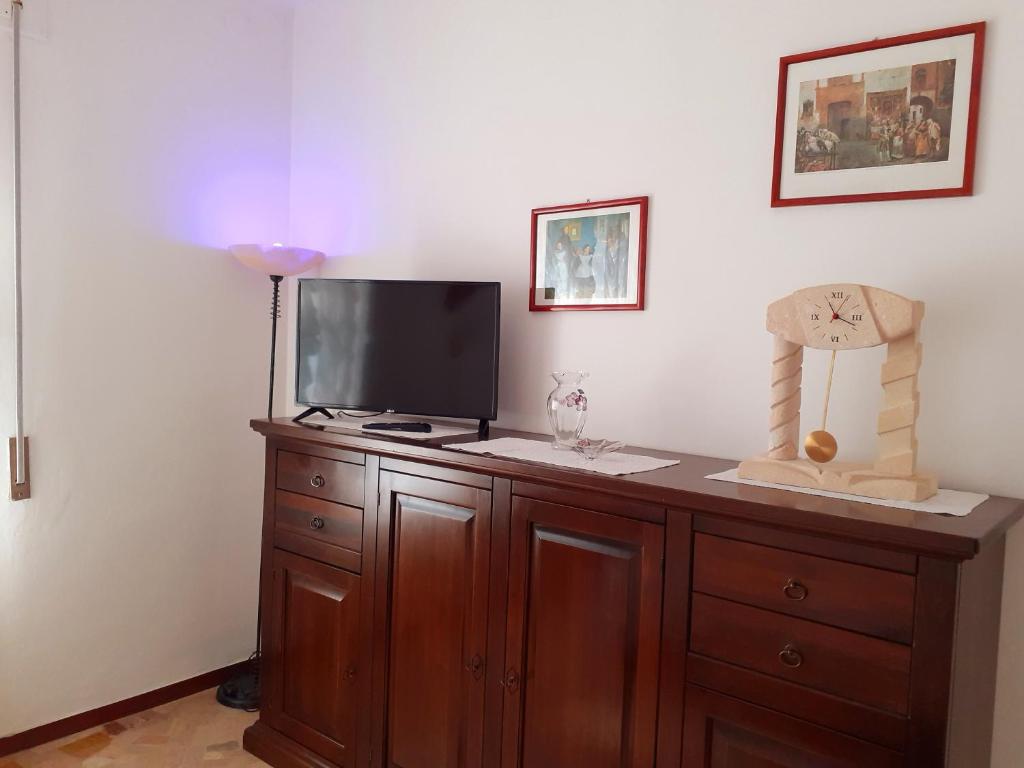 TV a/nebo společenská místnost v ubytování GrappaLand
