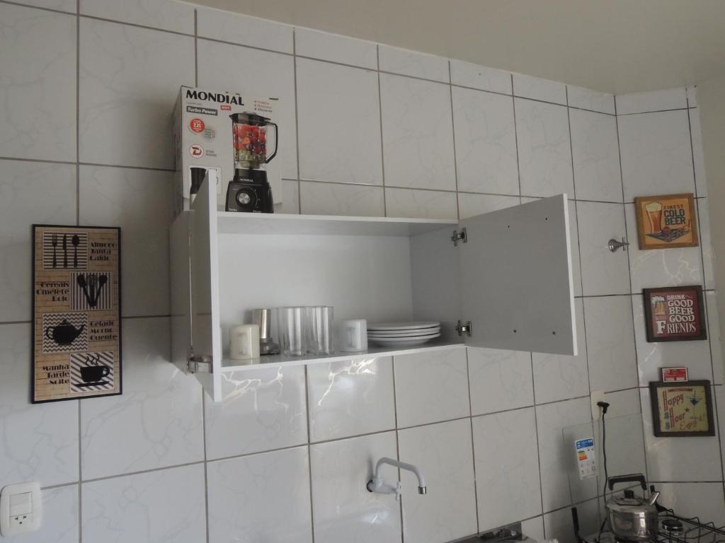  Apartamento Mobiliado com Garagem