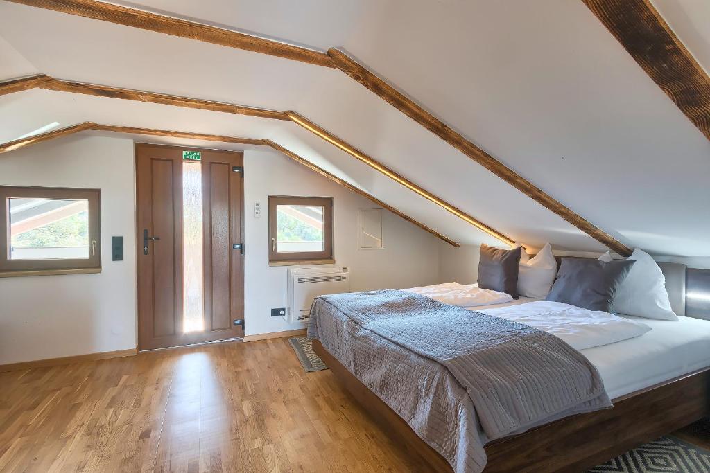 Postel nebo postele na pokoji v ubytování House Kaja