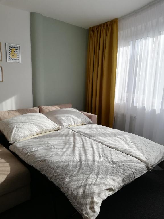 Posteľ alebo postele v izbe v ubytovaní Apartment MyMara No3