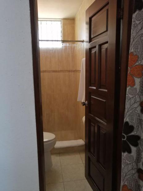 Koupelna v ubytování Hotel California Panama
