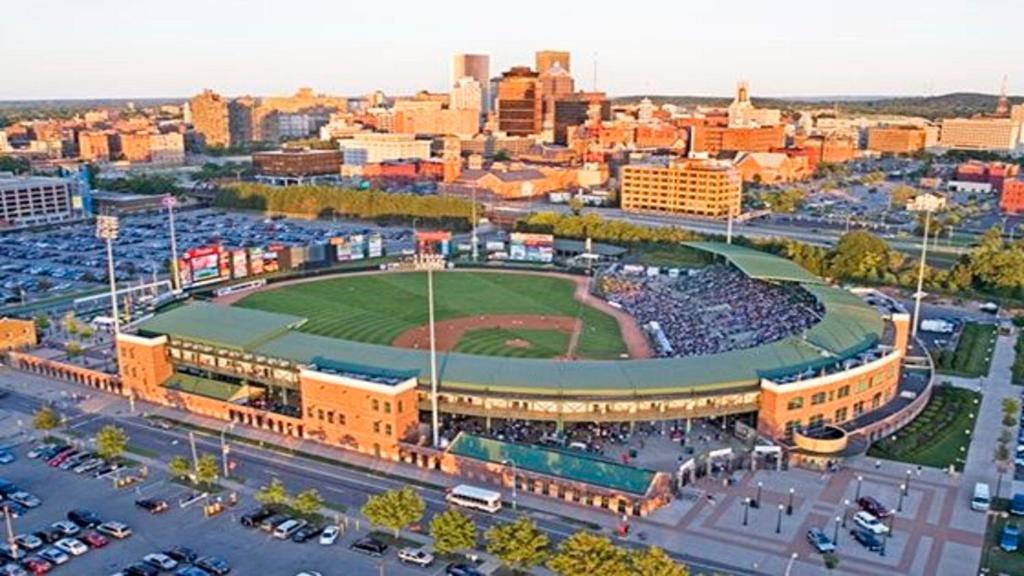 Nespecifikovaný výhled na destinaci Rochester nebo výhled na město při pohledu z hotelu