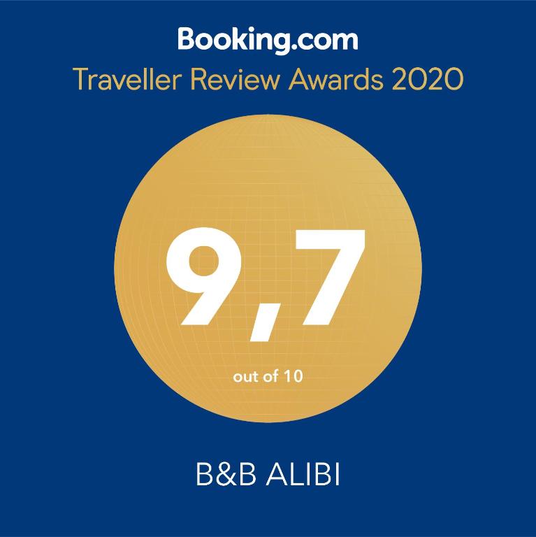 Certifikát, hodnocení, plakát nebo jiný dokument vystavený v ubytování B&B ALIBI
