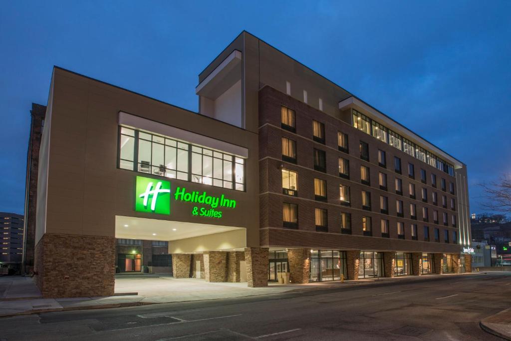 a hospital building with a sign on the front of it at Holiday Inn Hotel & Suites Cincinnati Downtown, an IHG Hotel in Cincinnati