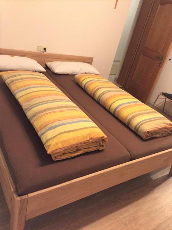 Postel nebo postele na pokoji v ubytování Ferienwohnung Bechter