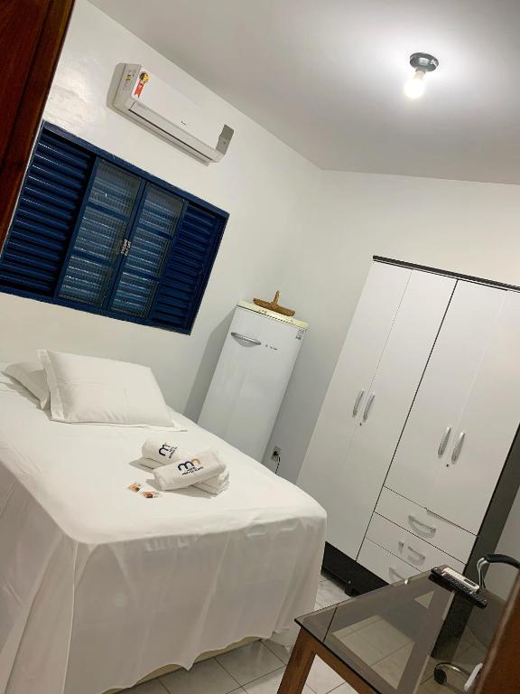 Kuchyň nebo kuchyňský kout v ubytování Hotel Morada Nobre