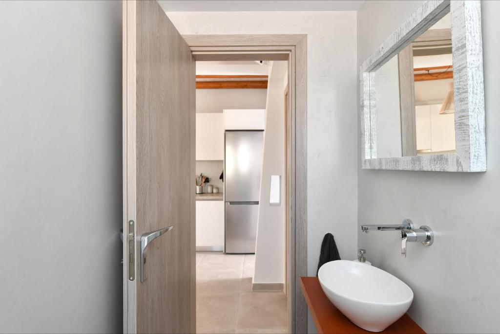 Kúpeľňa v ubytovaní Iresma Suites