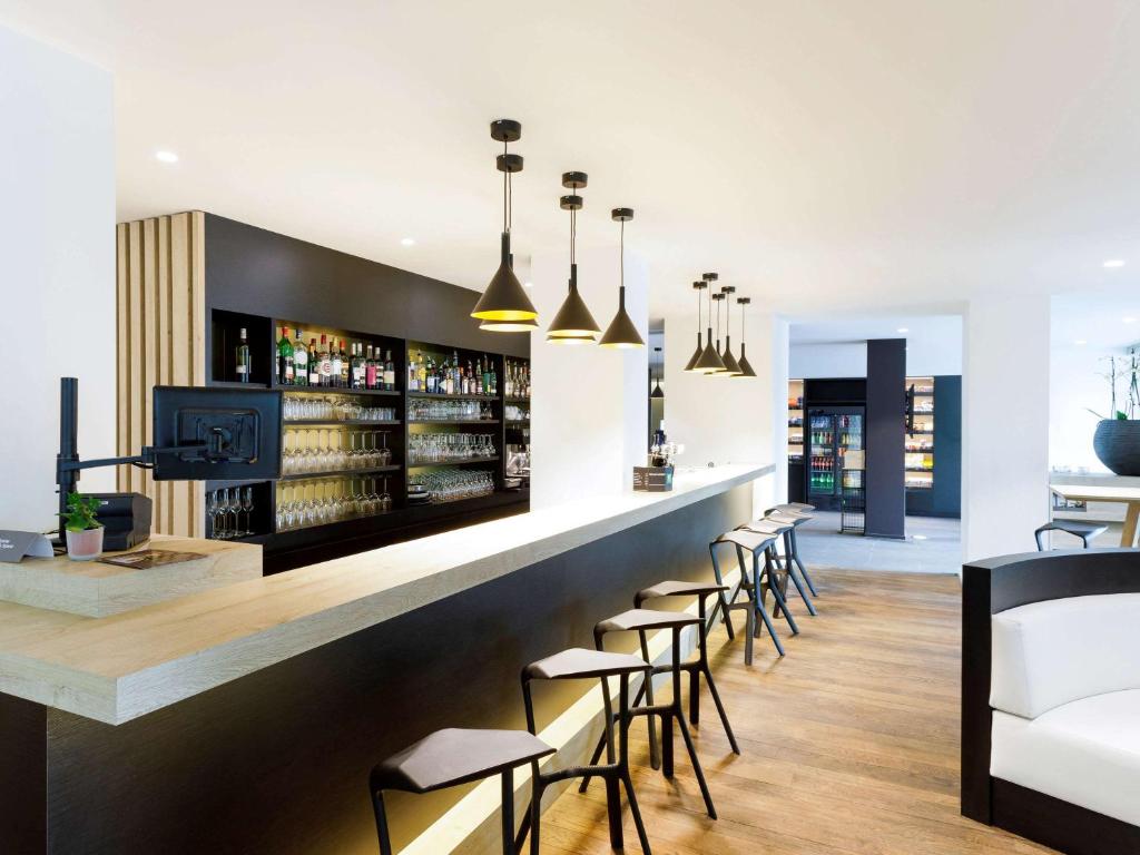Lounge nebo bar v ubytování ibis Styles Kortrijk Expo