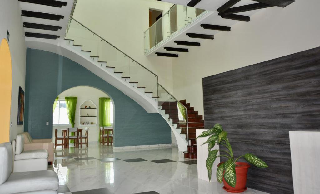 Posezení v ubytování Hotel Casablanca CHIPIPE