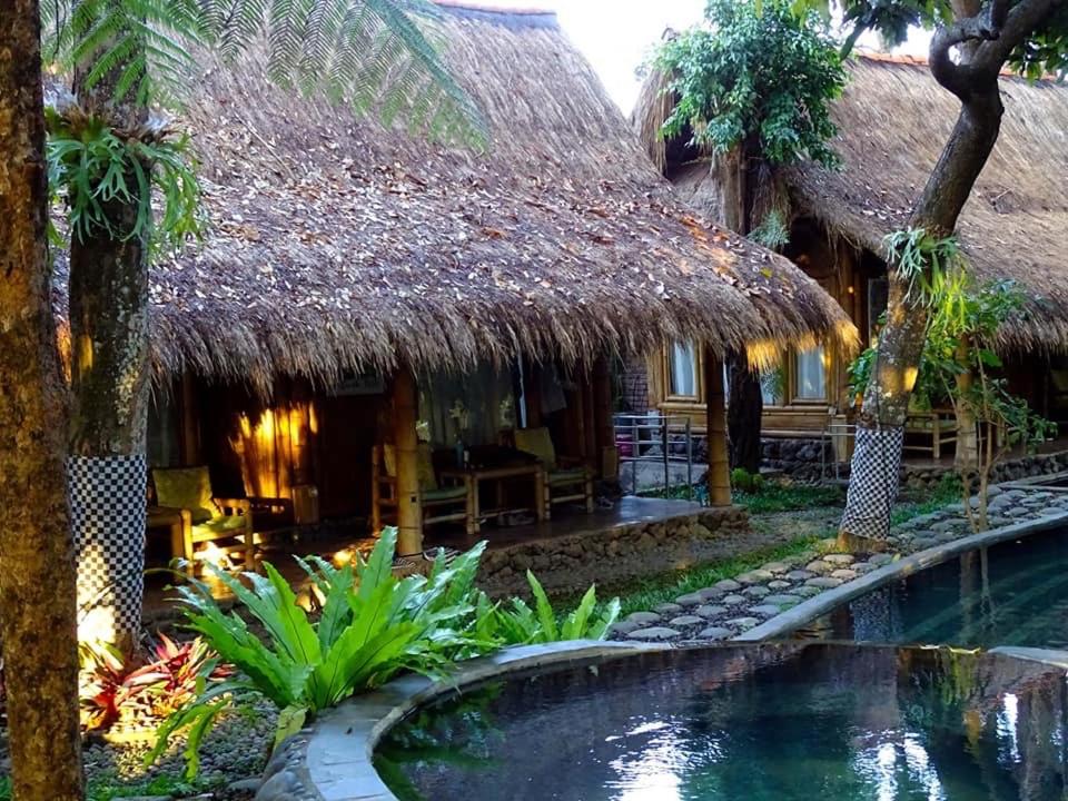 Bazén v ubytování Omunity Bali nebo v jeho okolí