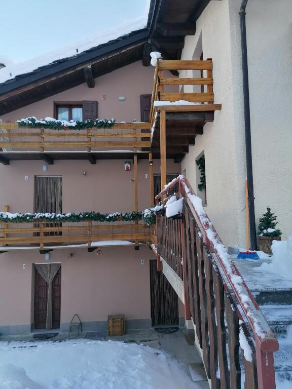 Balkón nebo terasa v ubytování Pila vacanze