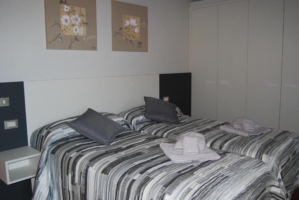 Postel nebo postele na pokoji v ubytování Casa Rural Harri Etxea