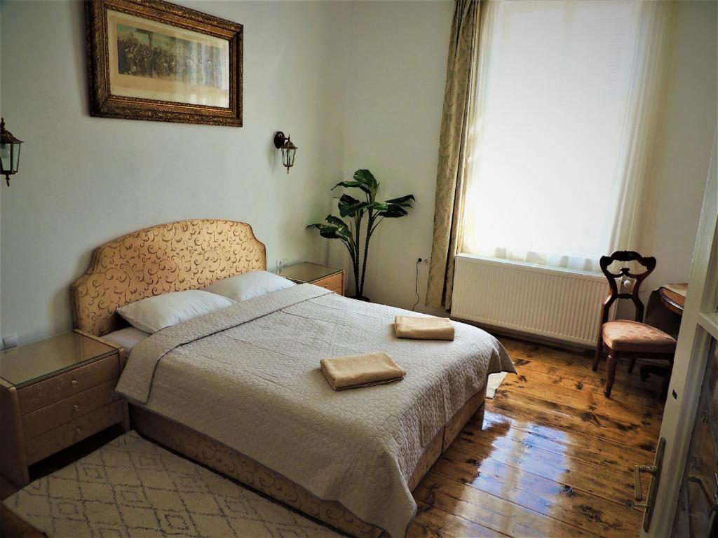 Postel nebo postele na pokoji v ubytování Guest House Hena
