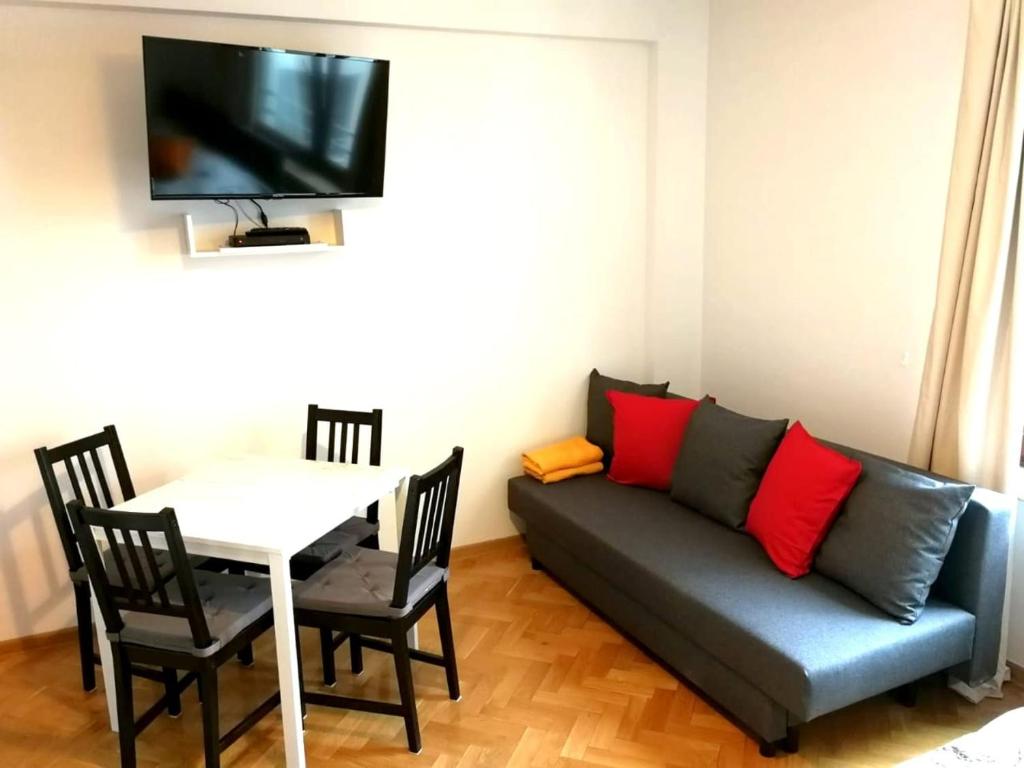 Posedenie v ubytovaní Center Warsaw - Apartmenty Jana Pawła II