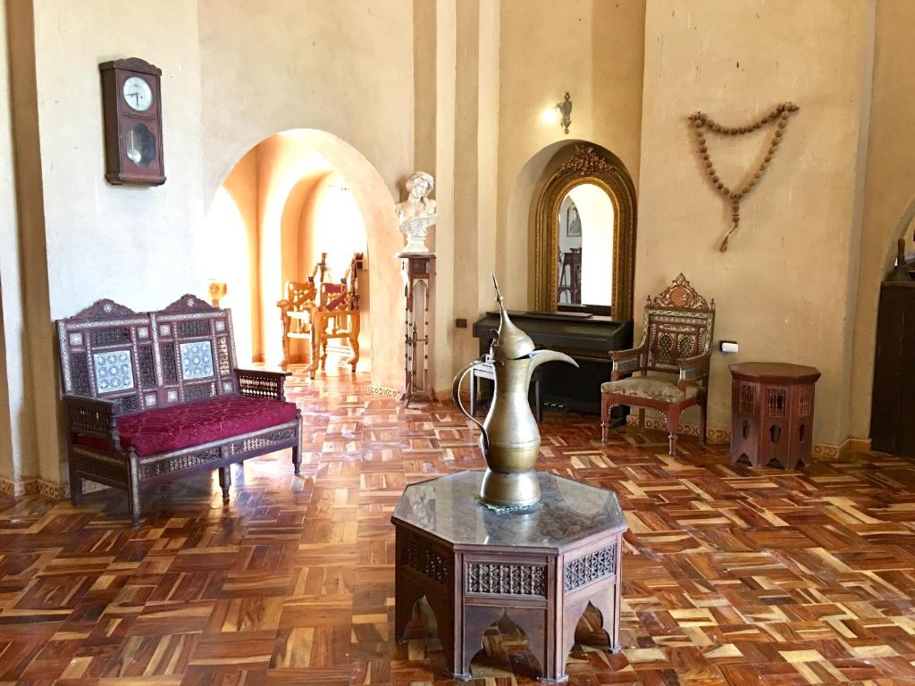 Posezení v ubytování Djorff Palace