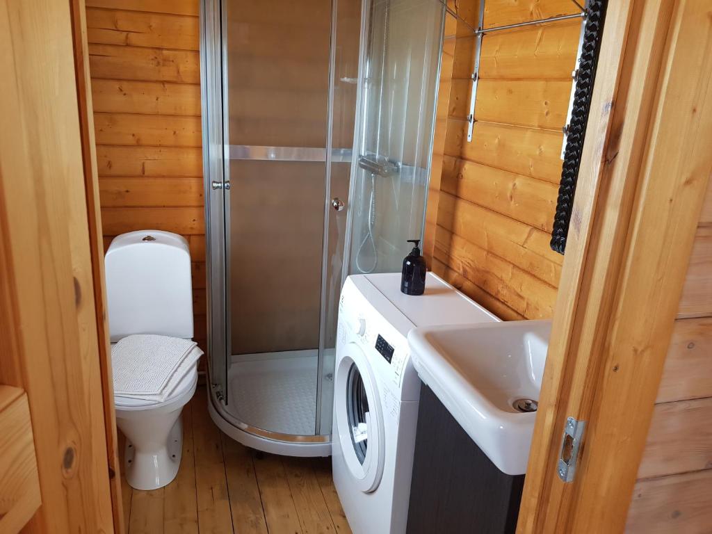 Un baño de Stundarfriður cottages