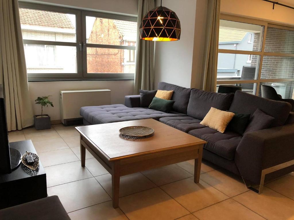 Posezení v ubytování Apartment Fruithof Tack