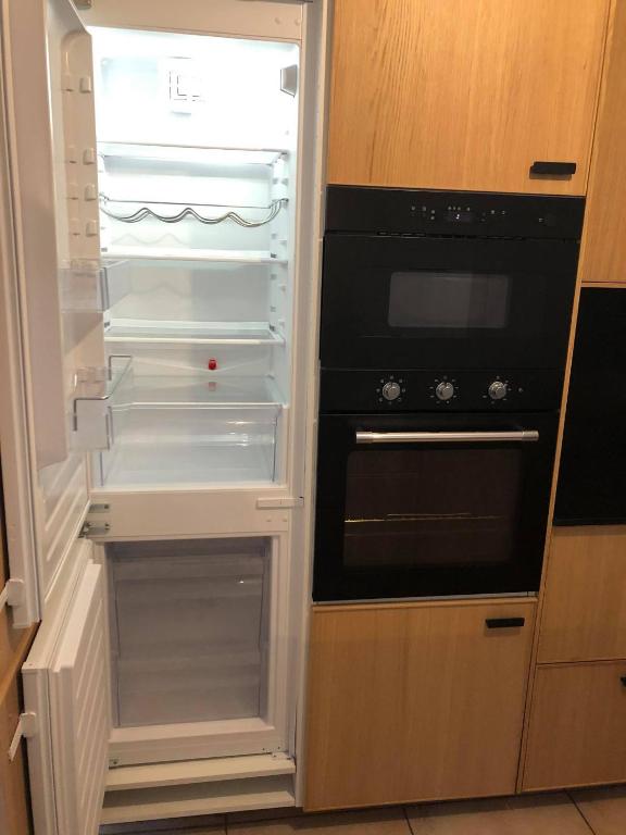 Kuchyň nebo kuchyňský kout v ubytování Apartment Fruithof Tack