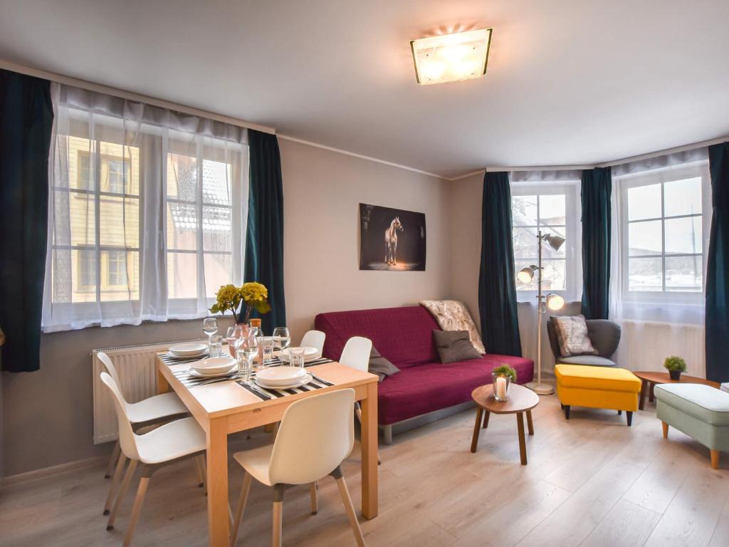 Posedenie v ubytovaní VacationClub – Osiedle Podgórze 1E Apartament 19