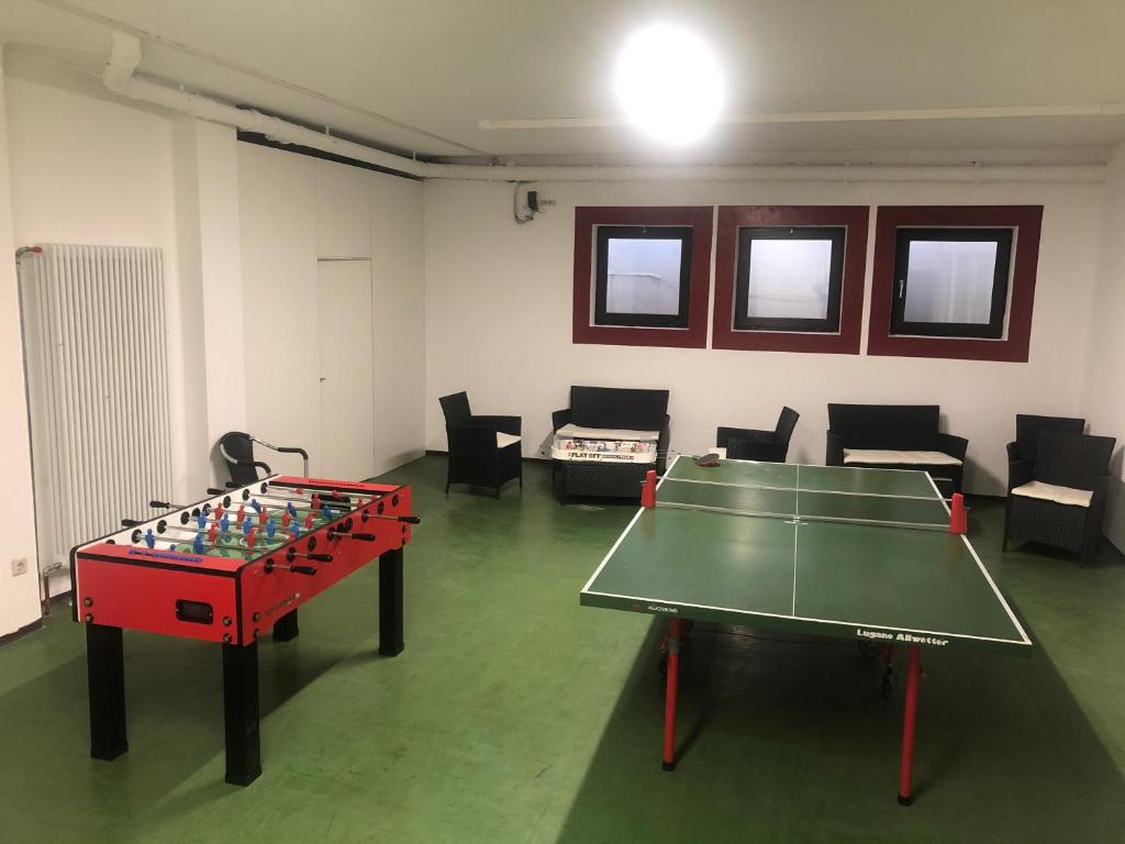 Stolný tenis v ubytovaní Art Residence Josefshof alebo v jeho okolí