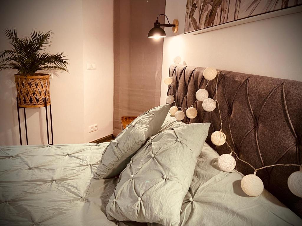 Postel nebo postele na pokoji v ubytování Apartamento pleno centro Wallada
