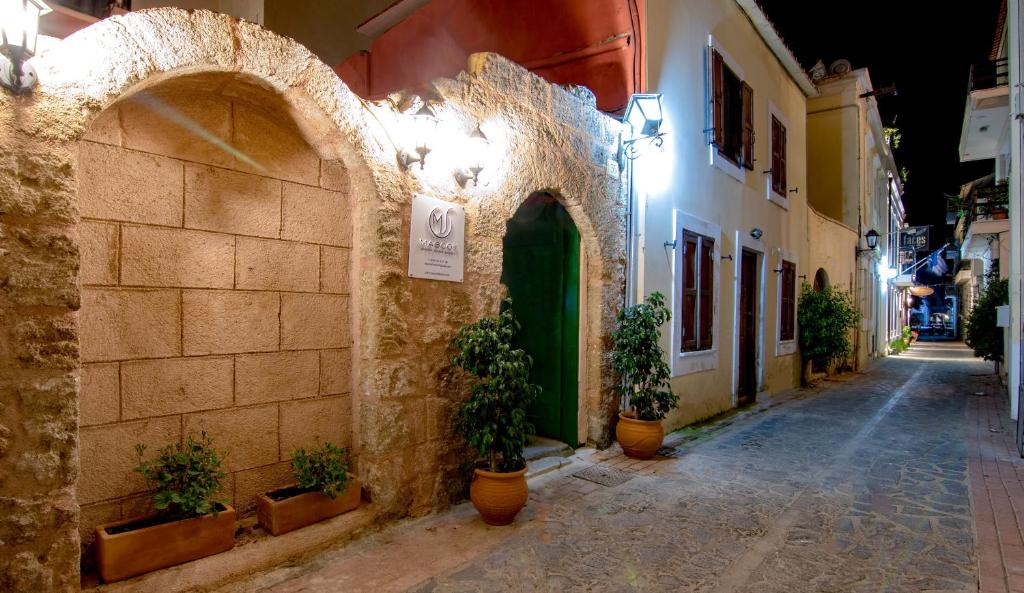 Budova, kde se bed and breakfast nachází