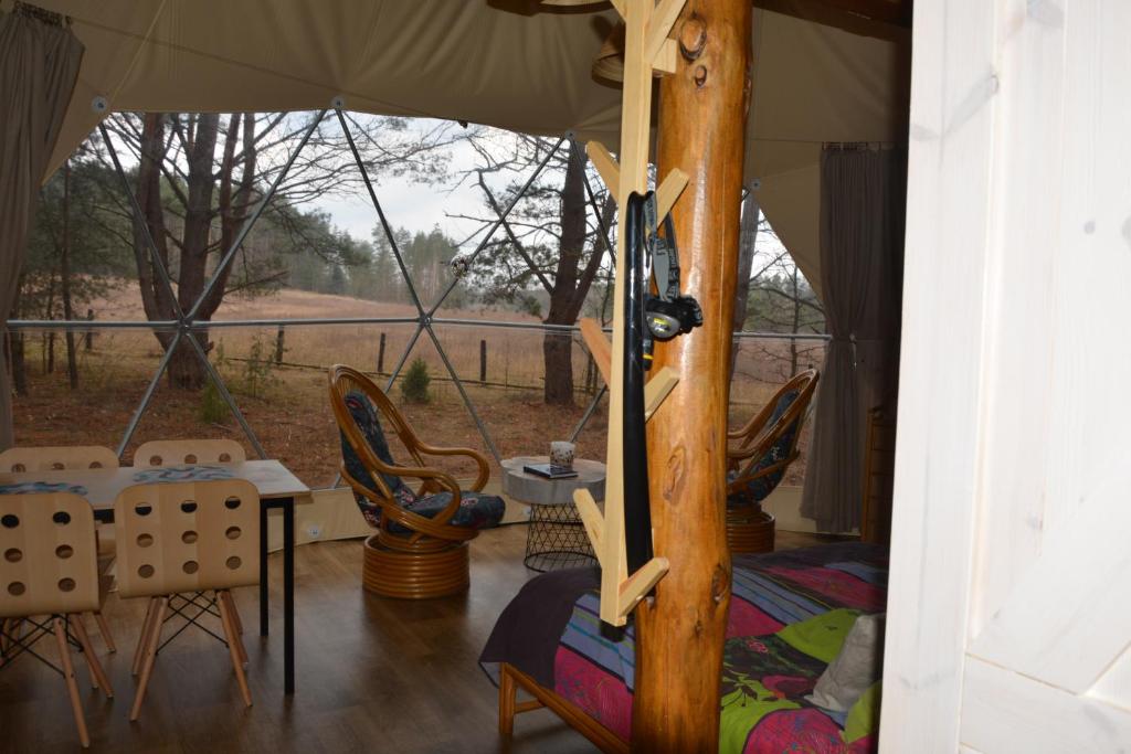 Zahrada ubytování Glamping Drzwi Do Lasu