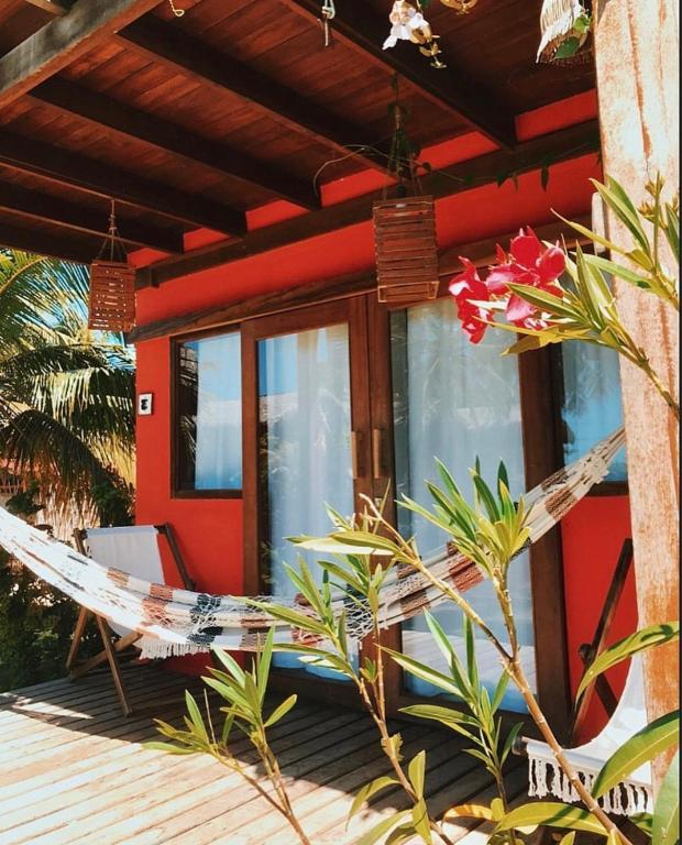Balkón nebo terasa v ubytování Pousada Pais Tropical