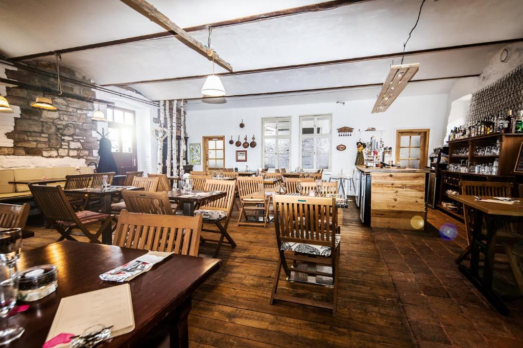 Restaurace v ubytování Statek Luníkov