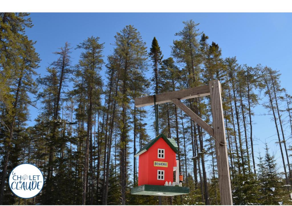 Certifikát, hodnocení, plakát nebo jiný dokument vystavený v ubytování Le Chalet de Claude, au pied des Monts-Valin