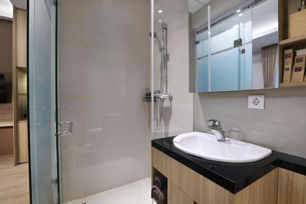 Koupelna v ubytování S7 SUITES GANDARIA