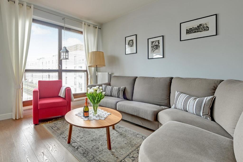 Posedenie v ubytovaní Apartments RIVA - Nadmorski Dwór Premium