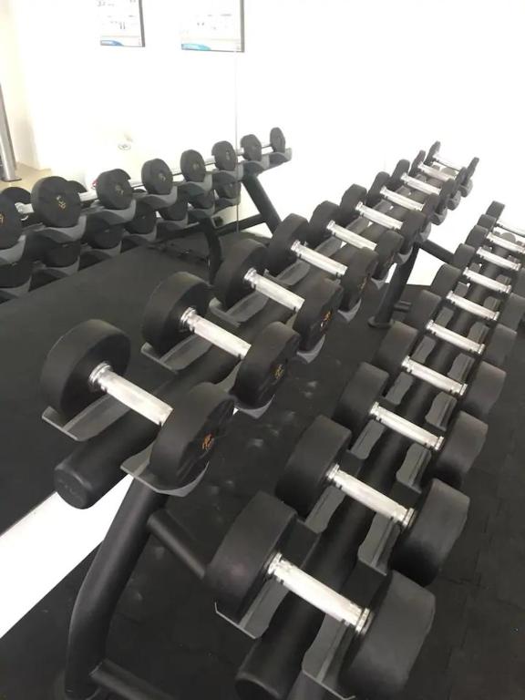 Fitness centrum a/nebo fitness zařízení v ubytování Almas Suite Puteri Harbour-T- Legoland-JB新山- SG新加坡