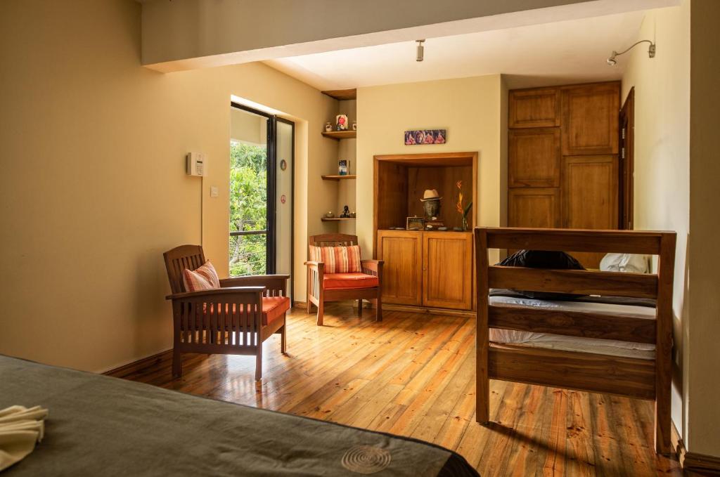 Posezení v ubytování Happy Days Guest House