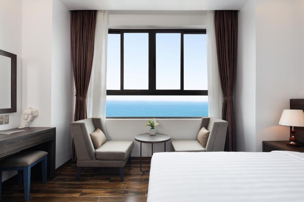 Phòng Deluxe Giường Đôi/2 Giường Đơn Nhìn Ra Biển