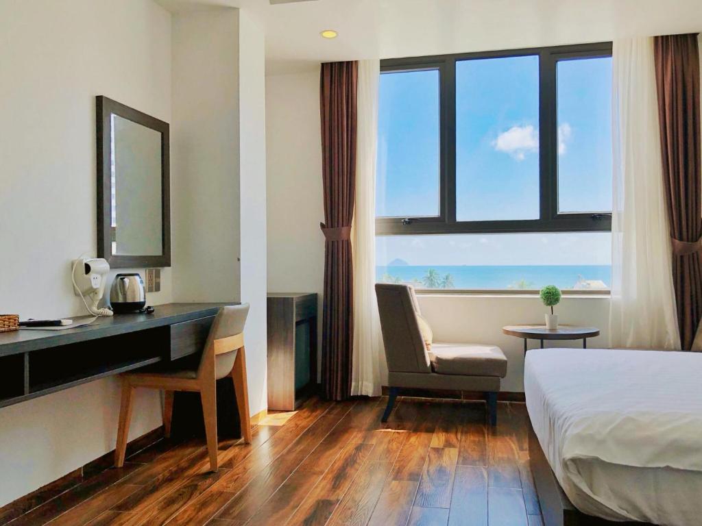 Phòng Deluxe Giường Đôi/2 Giường Đơn Nhìn Ra Biển