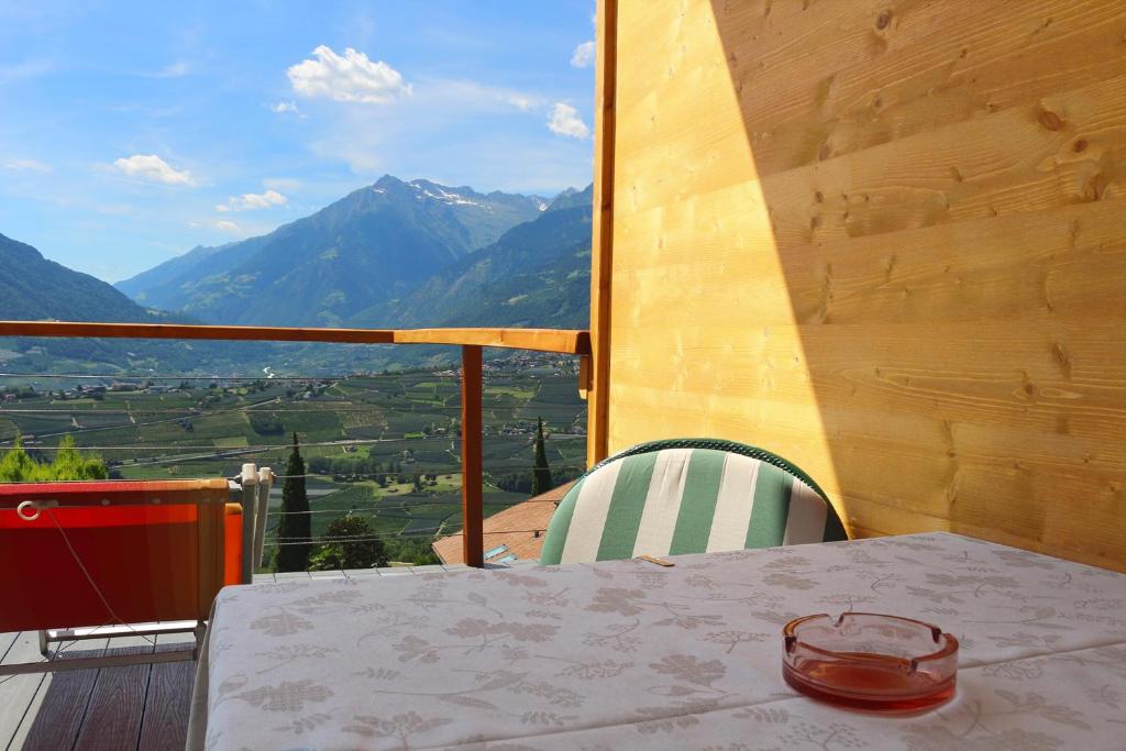 Nespecifikovaný výhled na hory nebo výhled na hory při pohledu z bed and breakfast