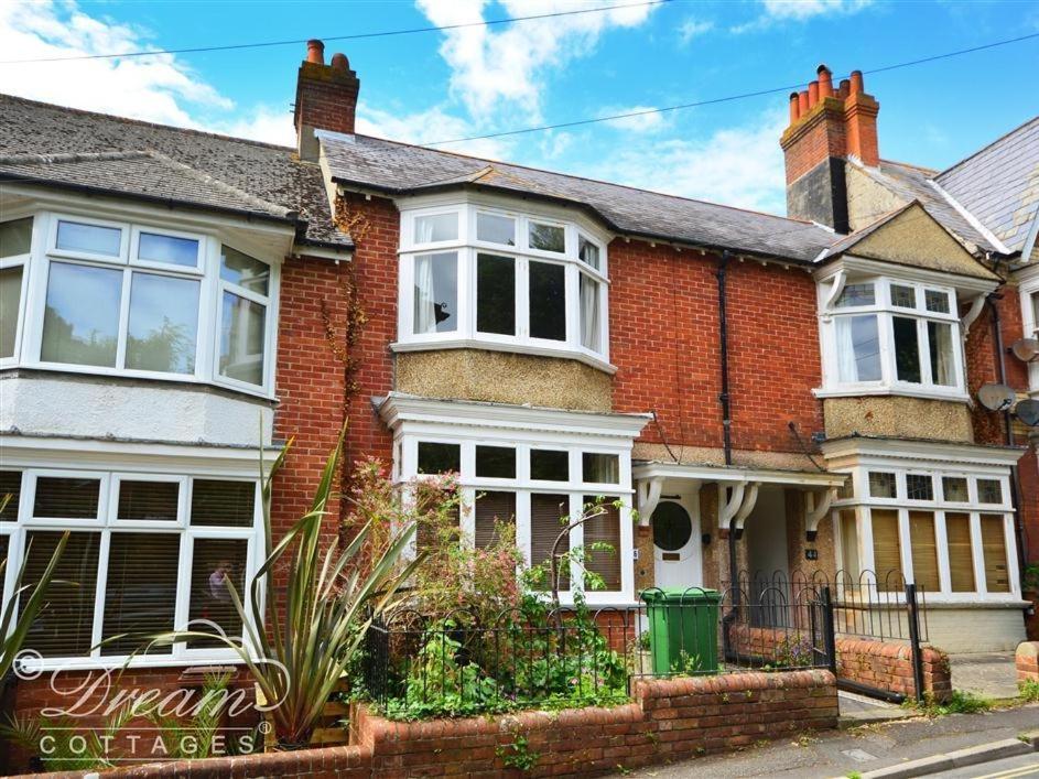 Bygningen som feriehuset ligger i