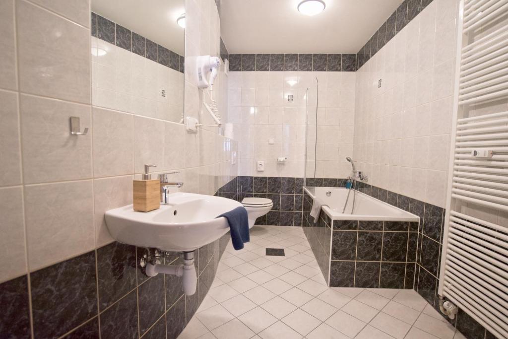Kúpeľňa v ubytovaní Jacob Brno Apartments