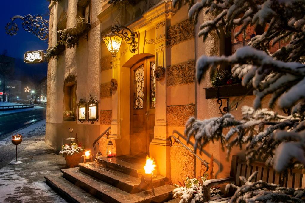 Gasthof Löwen by Hotel Montafoner Hof v zimě