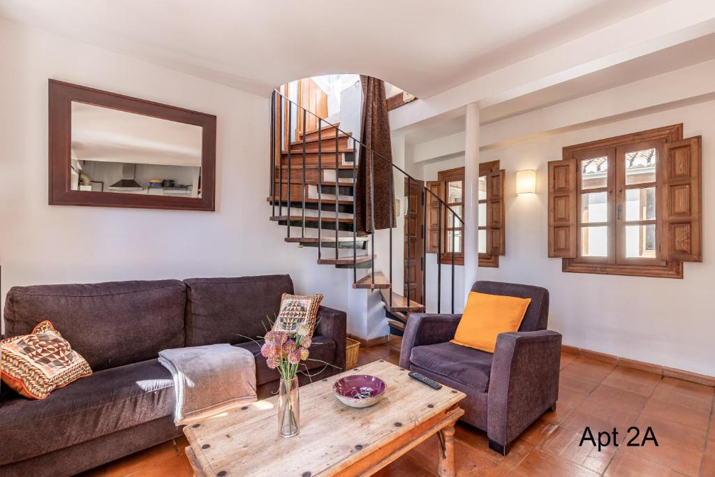 Posezení v ubytování San José Apartments