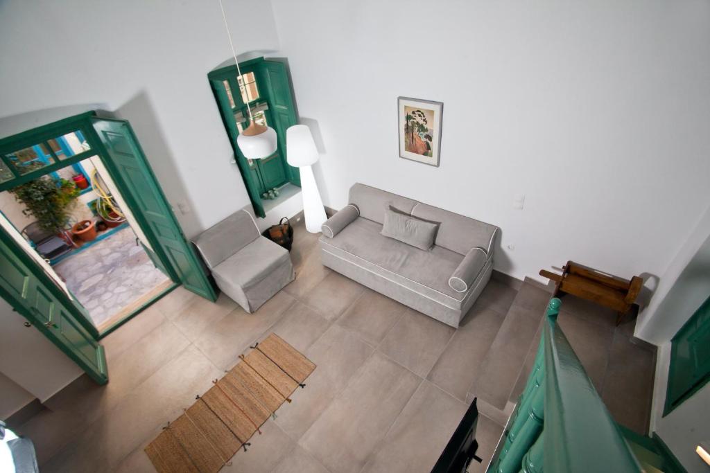 Posezení v ubytování Scaleri Port Home