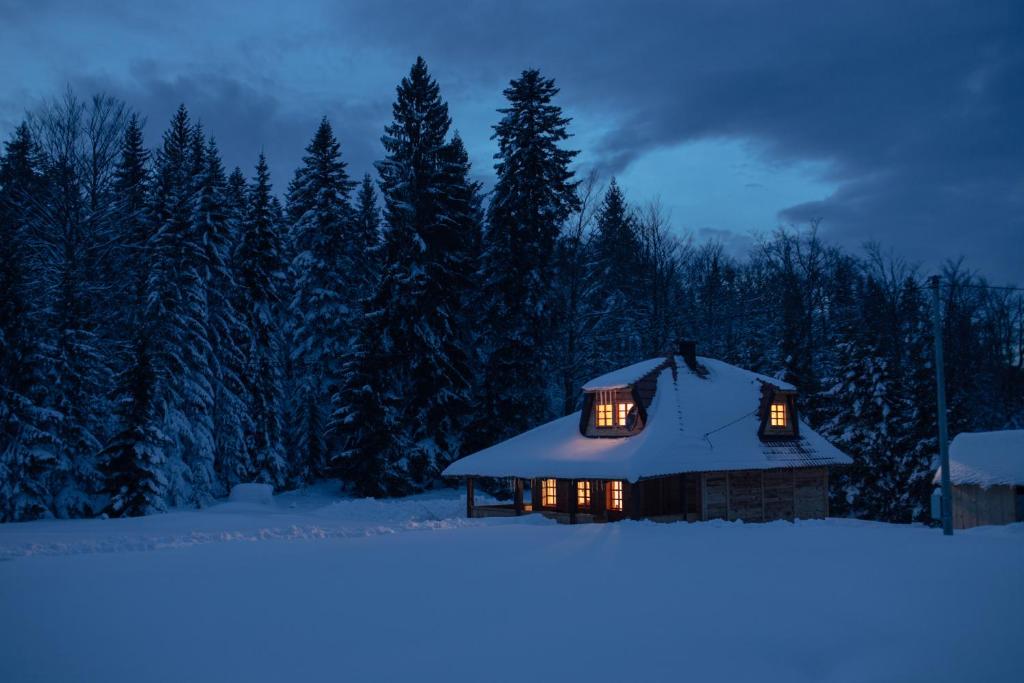 Tara Cottage v zimě