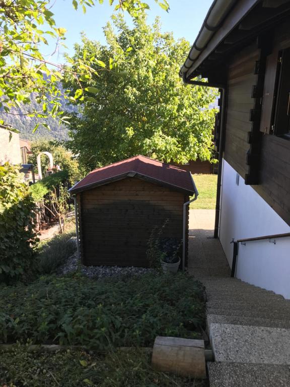 Zahrada ubytování Chalet Siesta